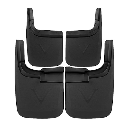 Spec-D Tuning 17-Up Ford F250 Mudguard Without Flares MUD-F25017A-MP